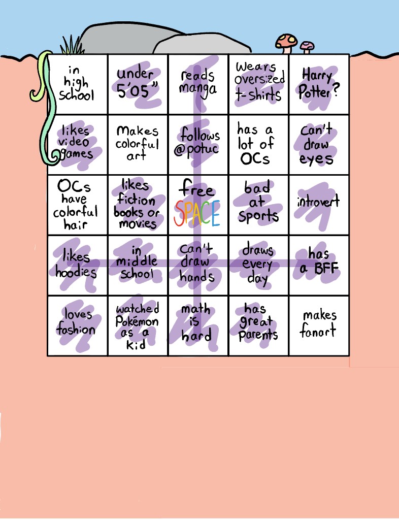 Artist Bingo Again! - Notability Gallery