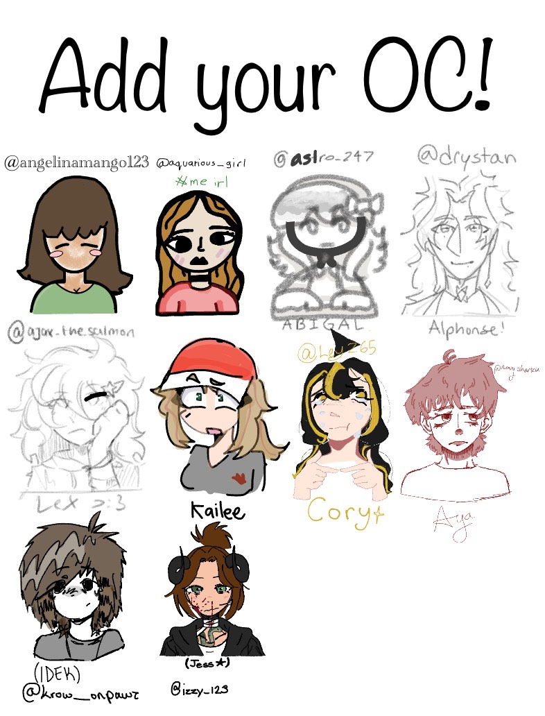 Add Your OC :) - Notability Gallery