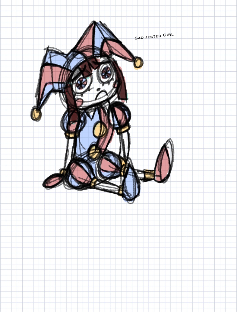 Sad Jester Girl Fanart Notability Gallery