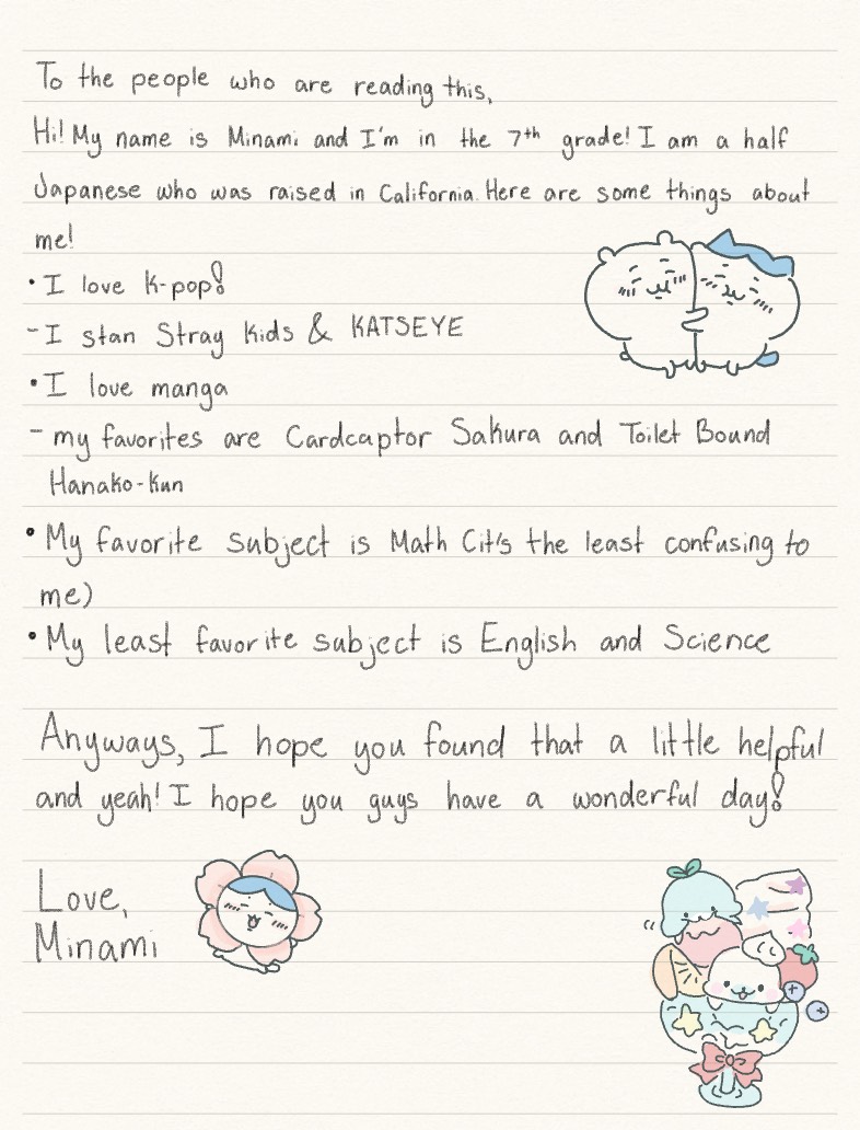 My Letter🩵 - Notability Gallery