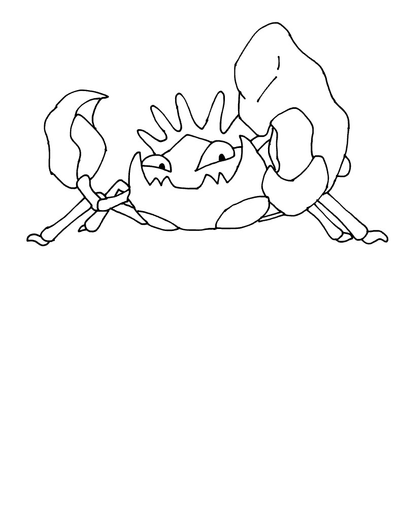 Kingler (non Colored) - Notability Gallery