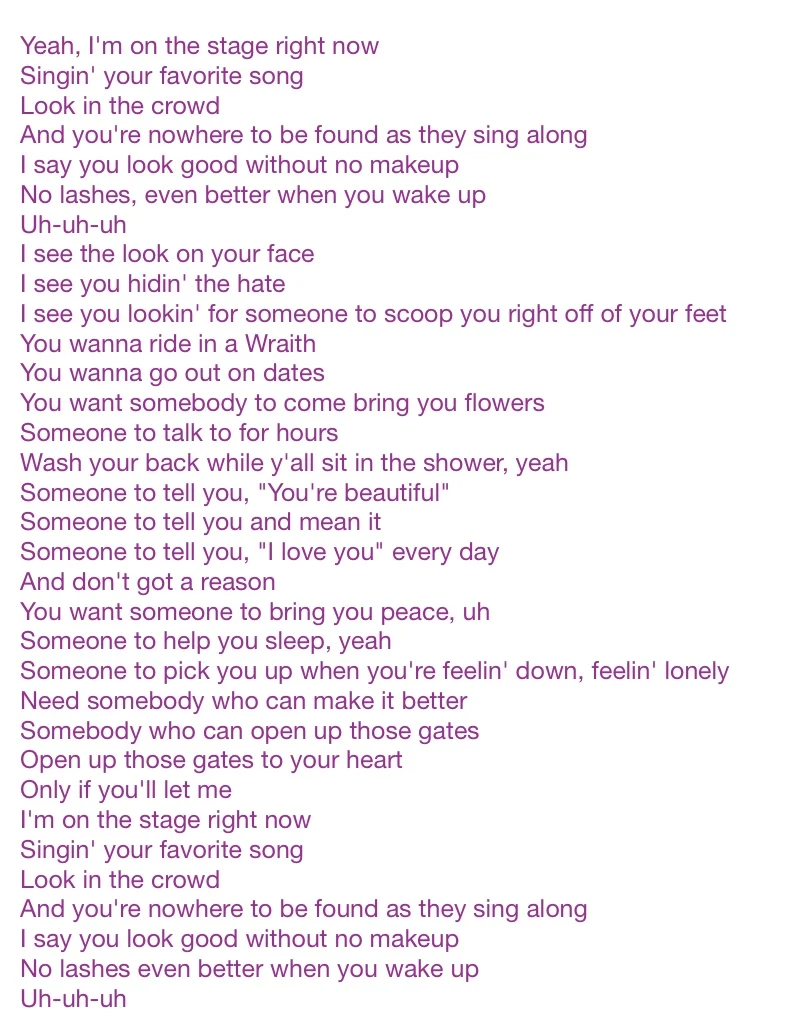 my favorite song lyrics        <h3 class=