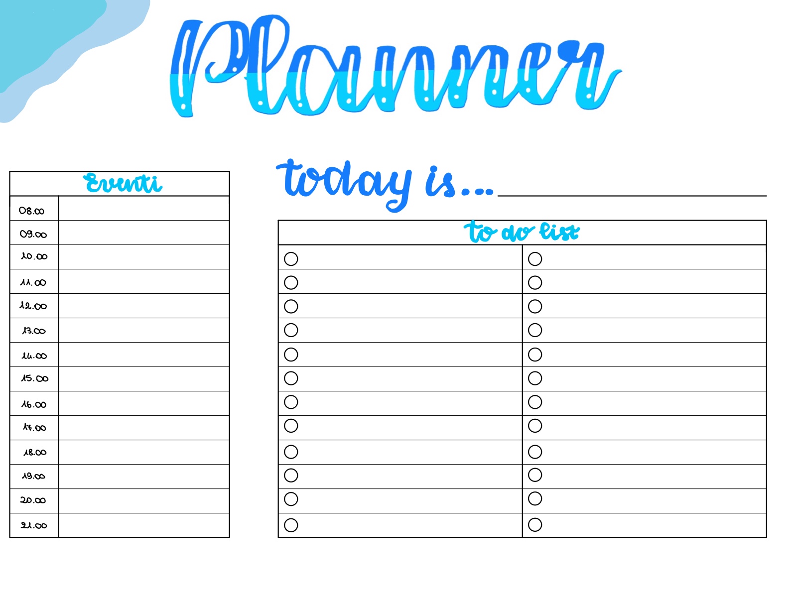Planner Quotidiano - Notability Gallery