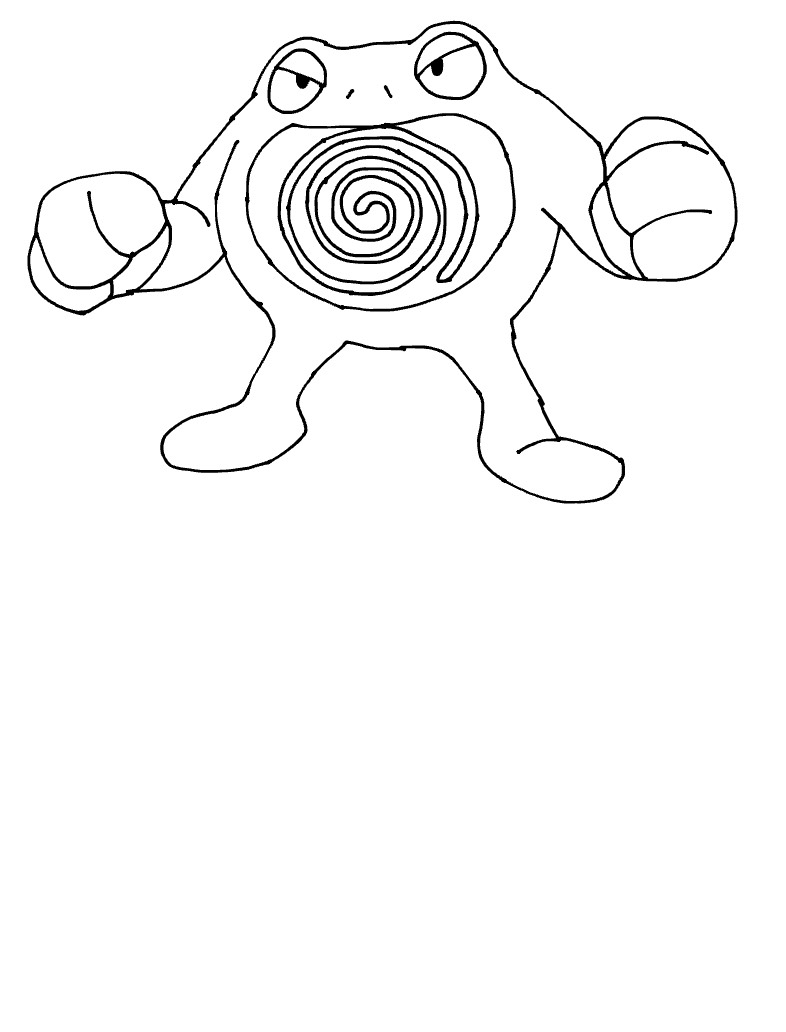 Poliwrath (non Colored) - Notability Gallery