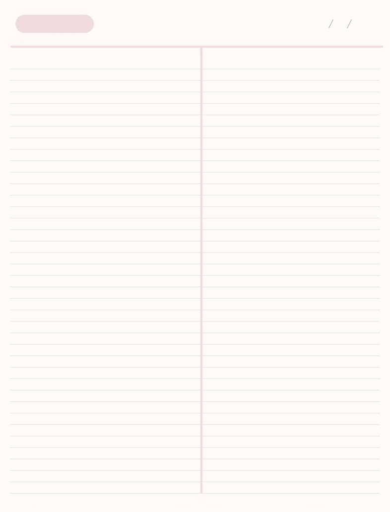 Pink Lined Paper - Notability Gallery