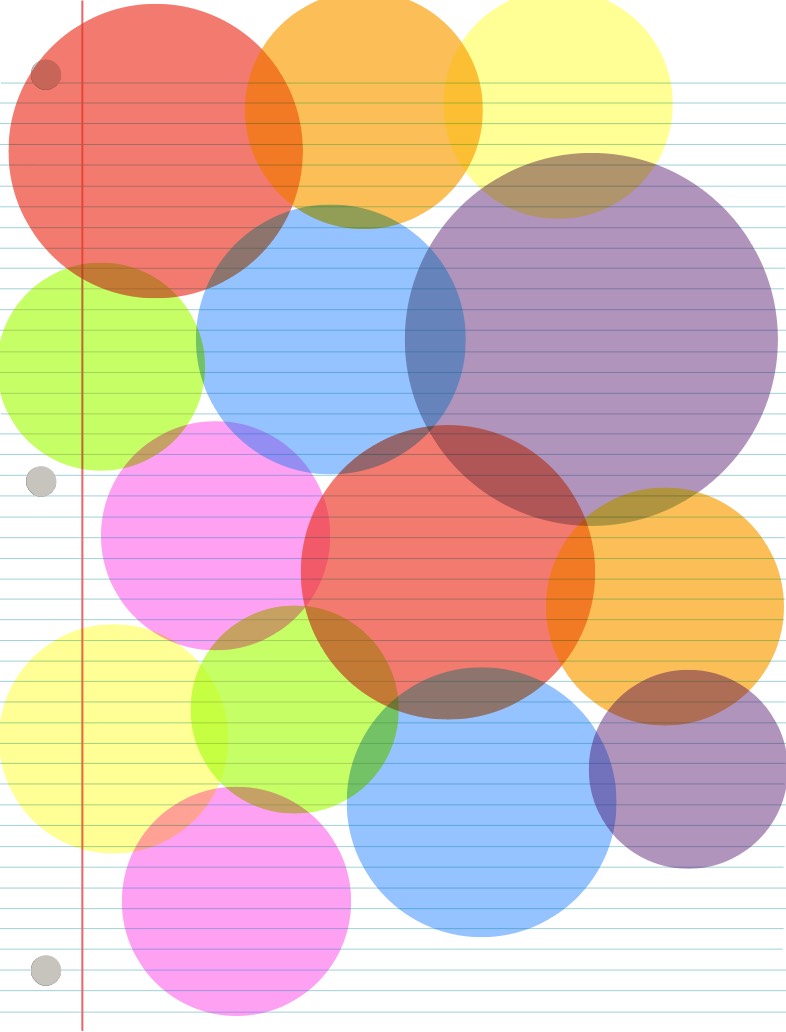 Rainbow Dots Notebook Paper - Notability Gallery