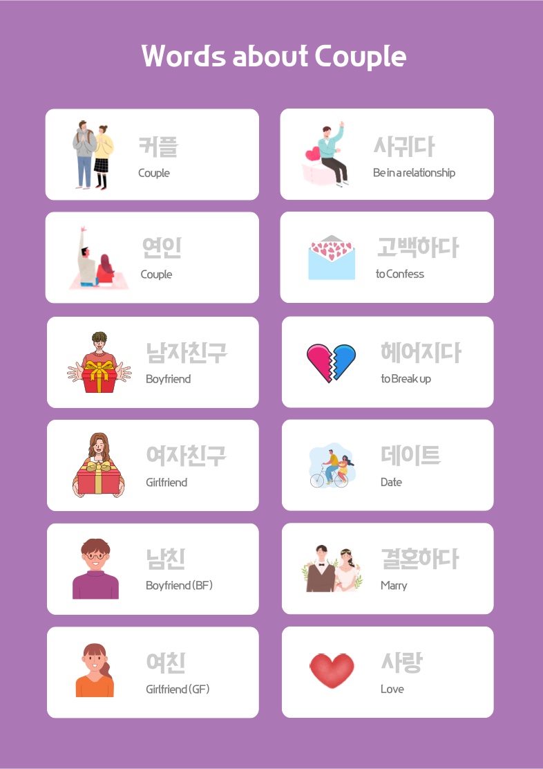 korean words with english meaning