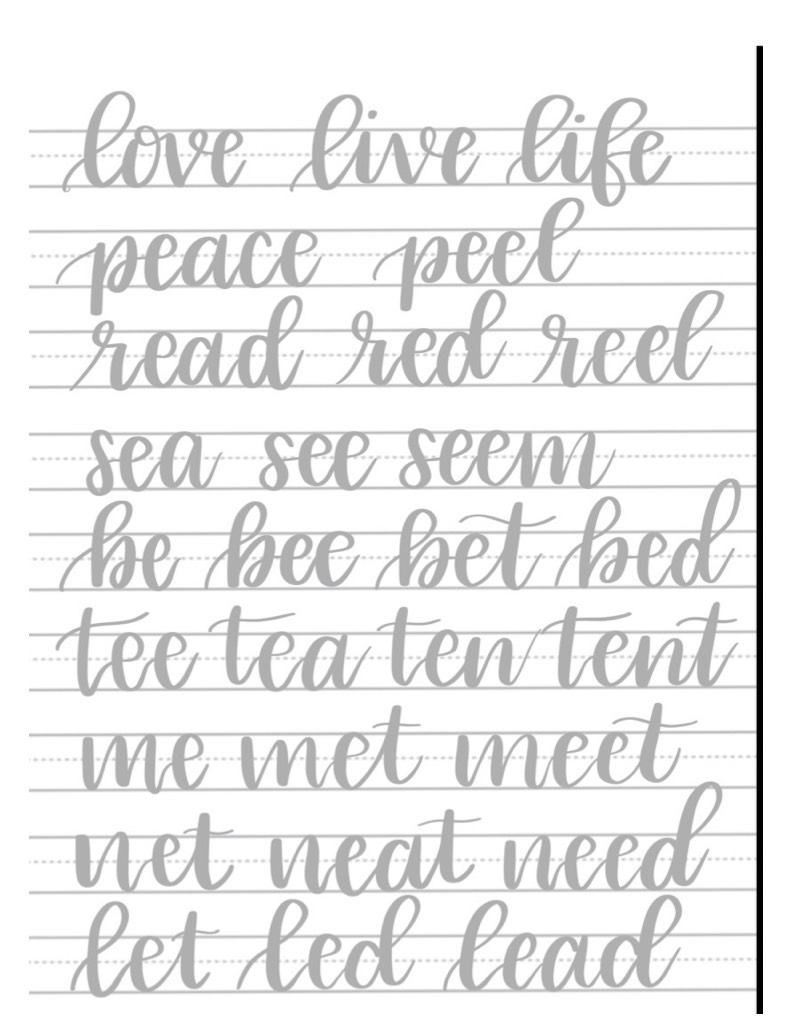 Calligraphy Practice - Notability Gallery