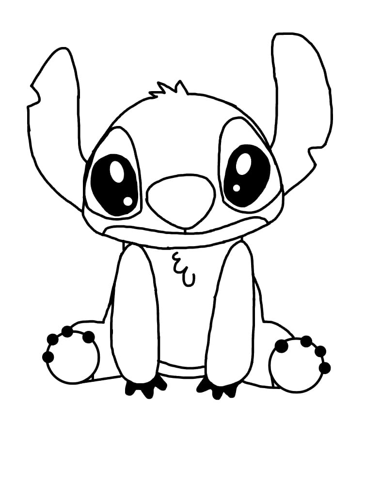 Stitch Coloring Page - Notability Gallery