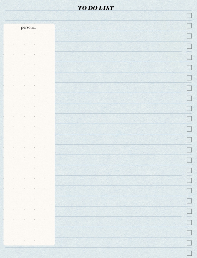 To Do List 1.0 - Notability Gallery