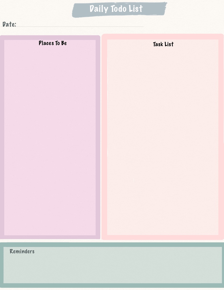 Daily Todo List - Notability Gallery