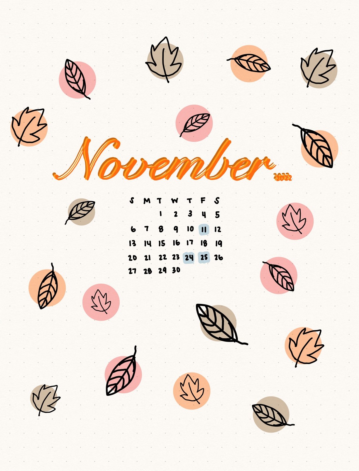 November Cover Page - Notability Gallery