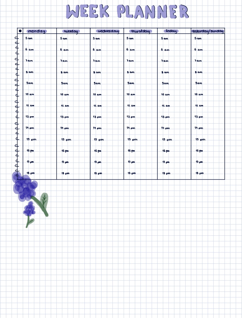 Week Planner - Notability Gallery