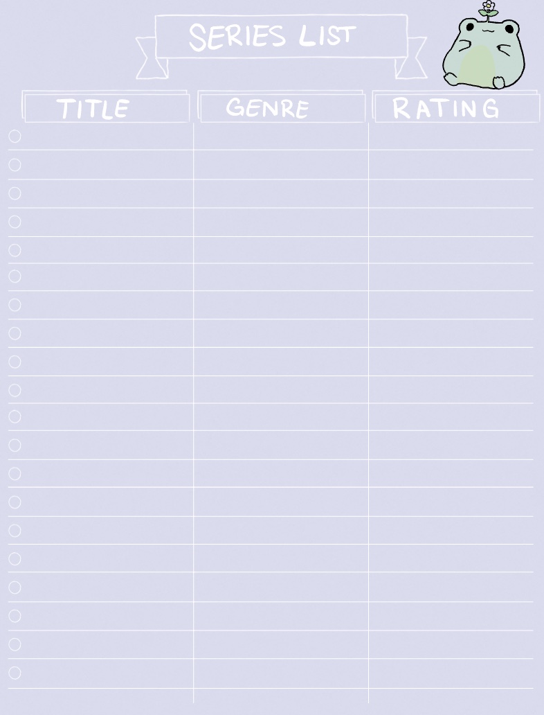 Series List - Notability Gallery