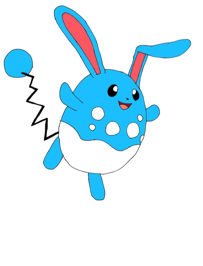 Azumarill (colored) - Notability Gallery