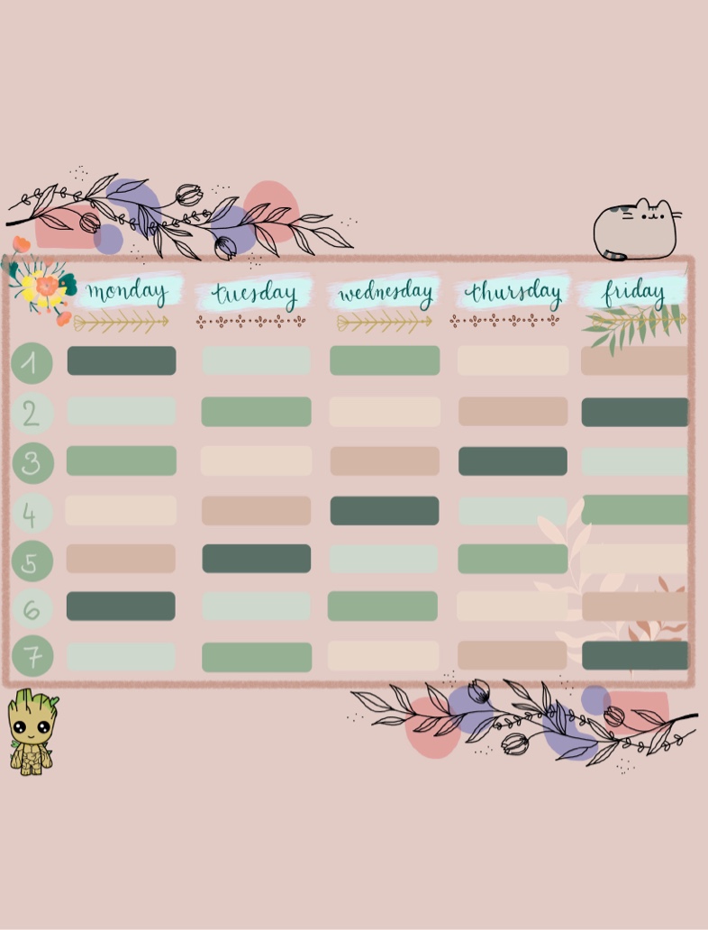 School Timetable - Notability Gallery