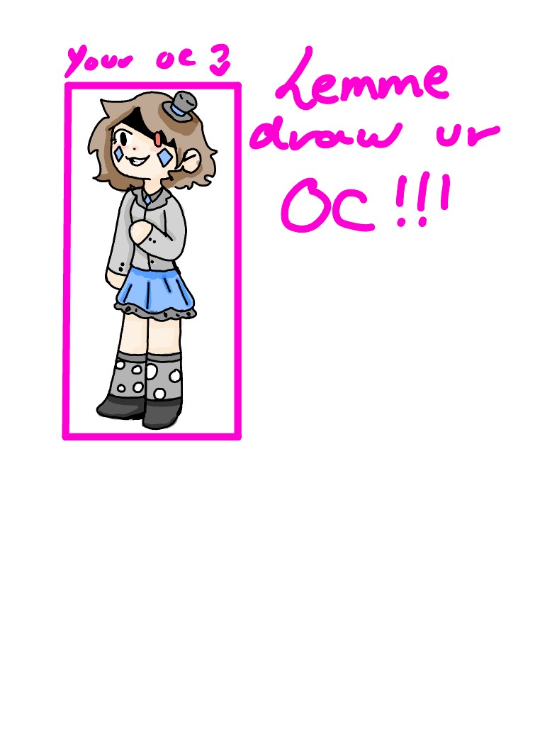 LEMME DRAW UR OC - Notability Gallery