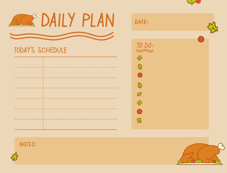 NOVEMBER 2023 Daily Planner + Calendar - Notability Gallery