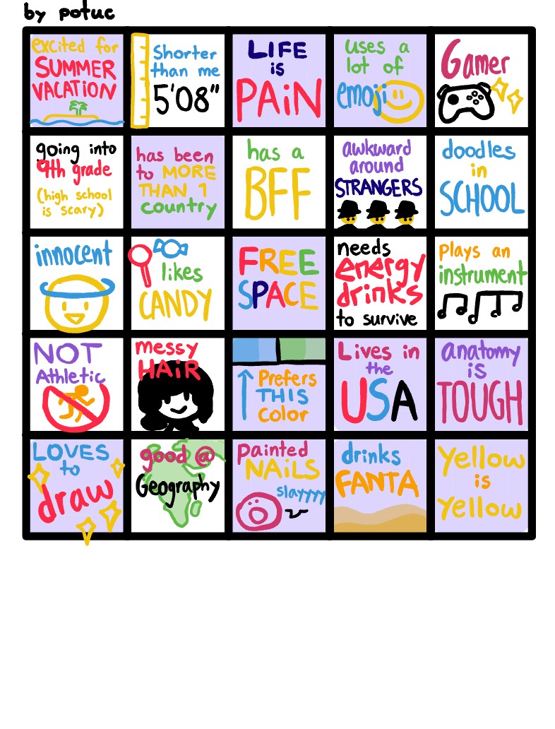 Random Bingo - Notability Gallery