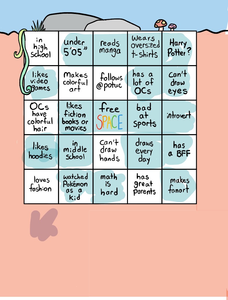 Artist Bingo - Notability Gallery