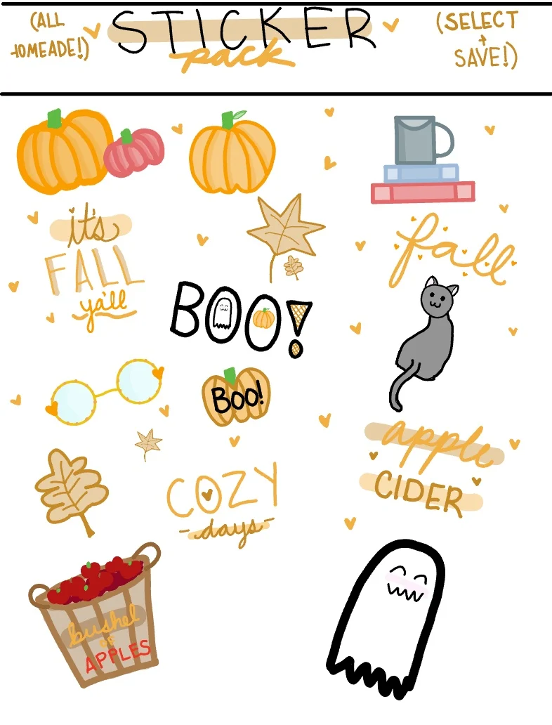 Cute Sticker Packs - Notability Gallery