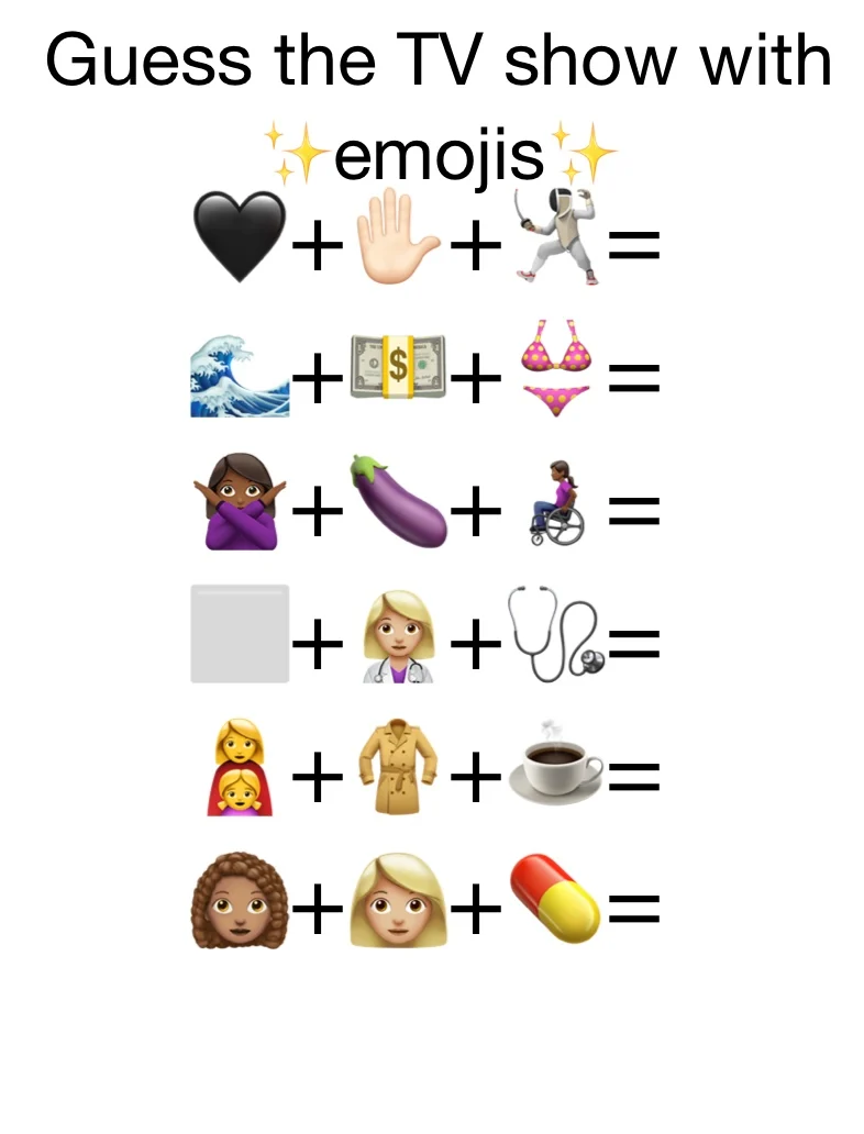 guess the emoji tv