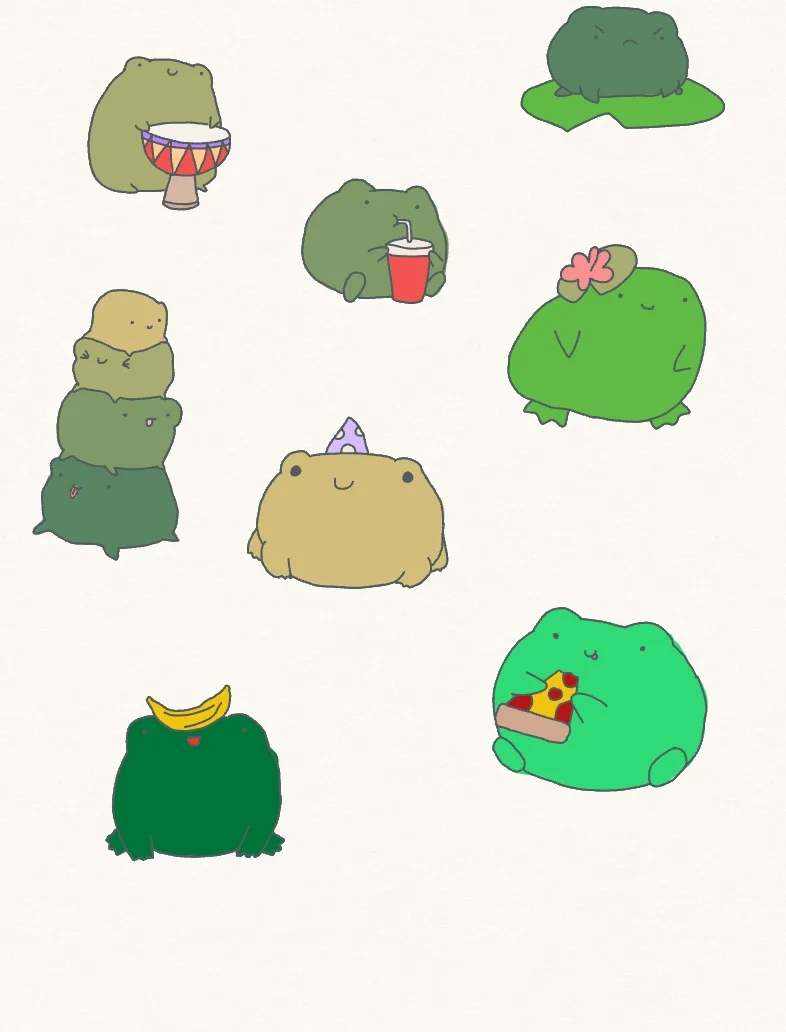 Chunky Frogs - Notability Gallery