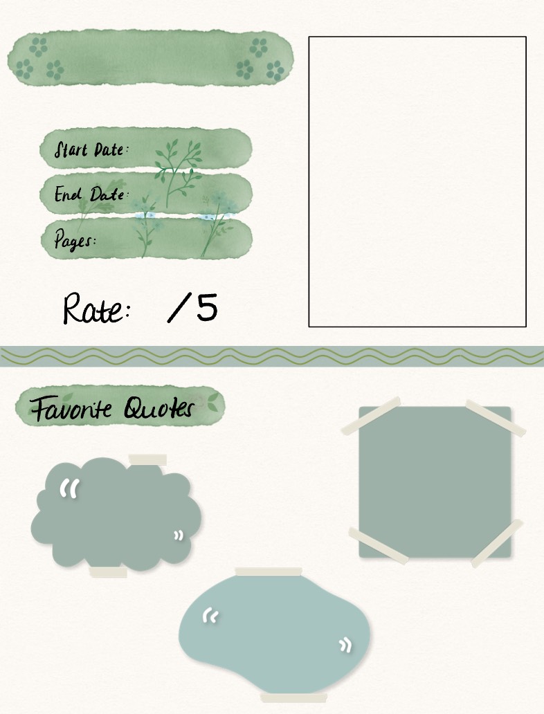 Book Review + Space For Notes - Notability Gallery
