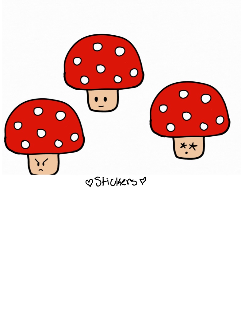 Mushroom Stickers💕 - Notability Gallery
