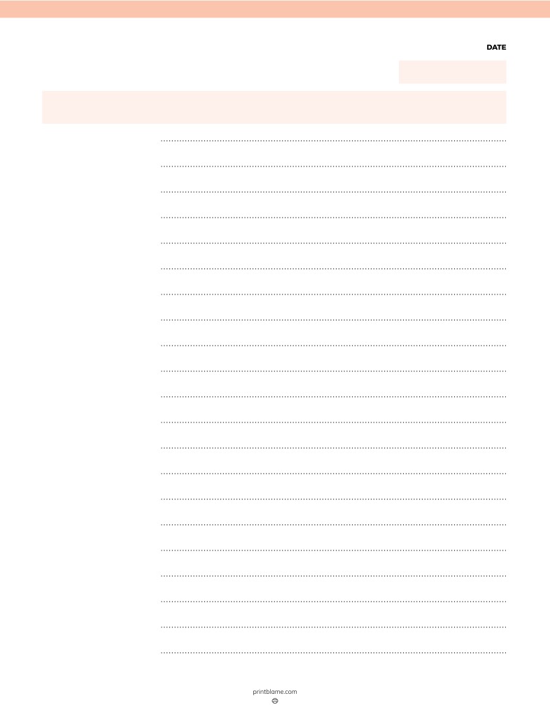 Orange Cornell Note Page - Notability Gallery