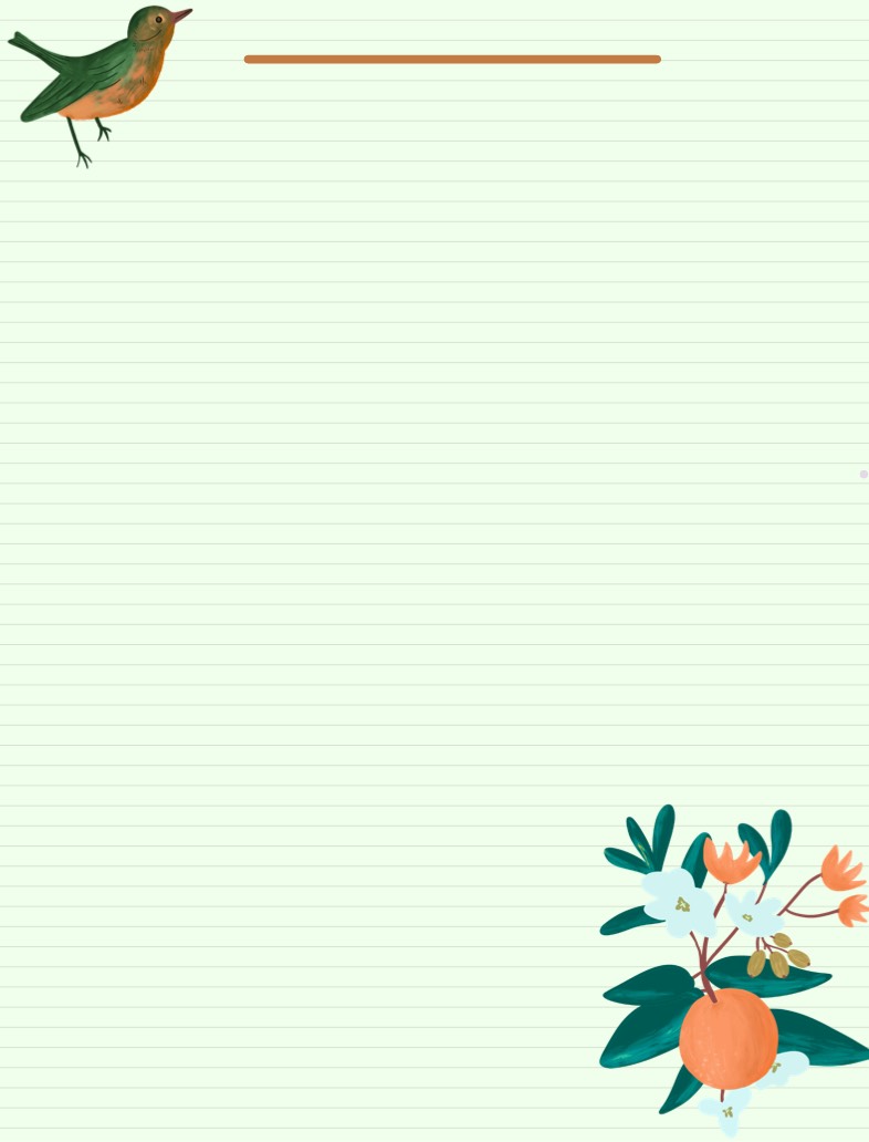 Bird And Plant Note - Notability Gallery