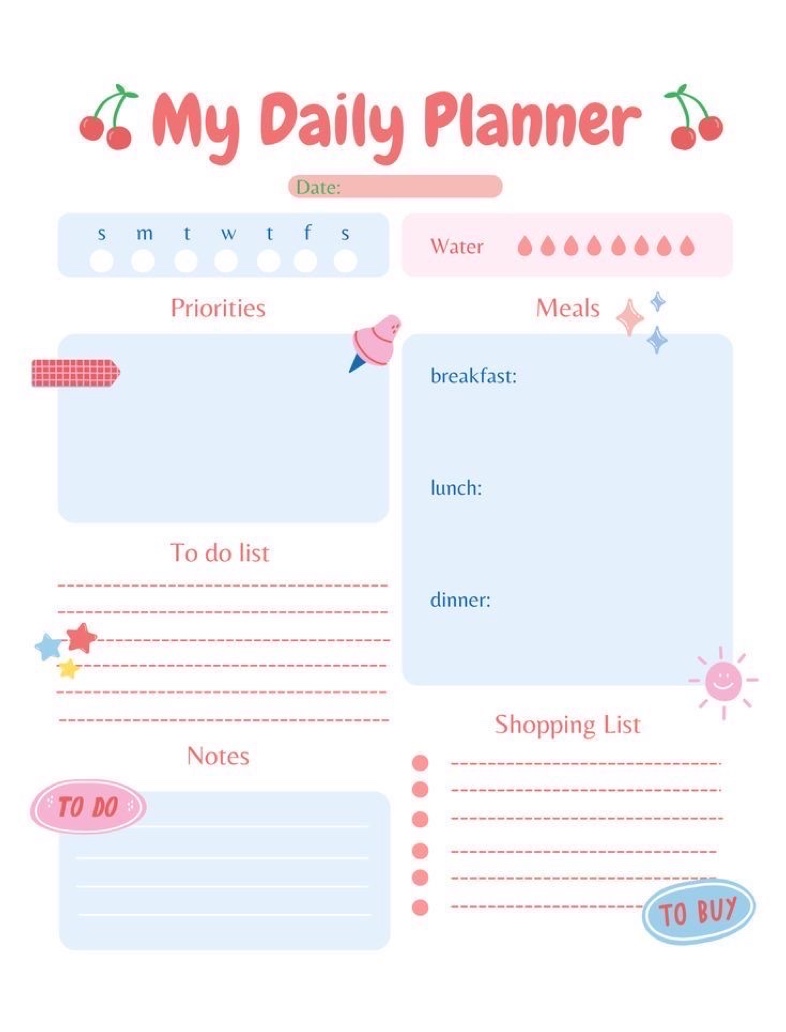 Daily Planner 🍒 - Notability Gallery