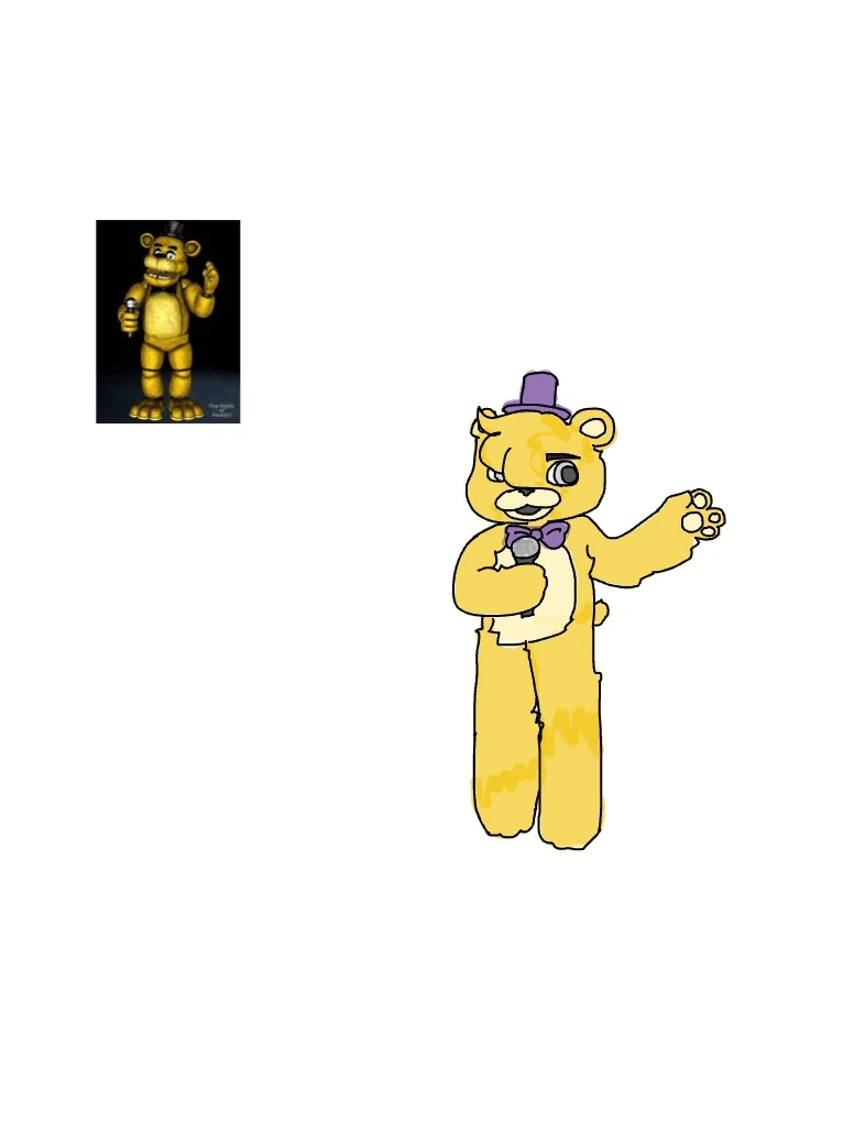 GOLDEN FREDDY IS FREDBEAR ?