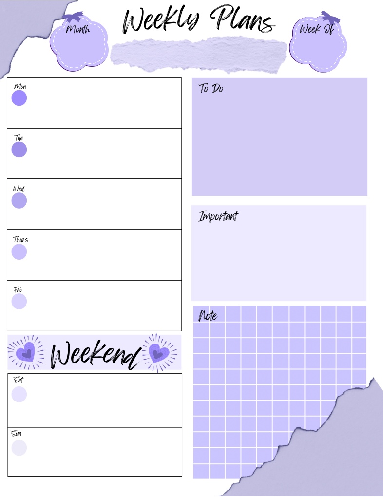 Purple Aesthetics - Notability Gallery