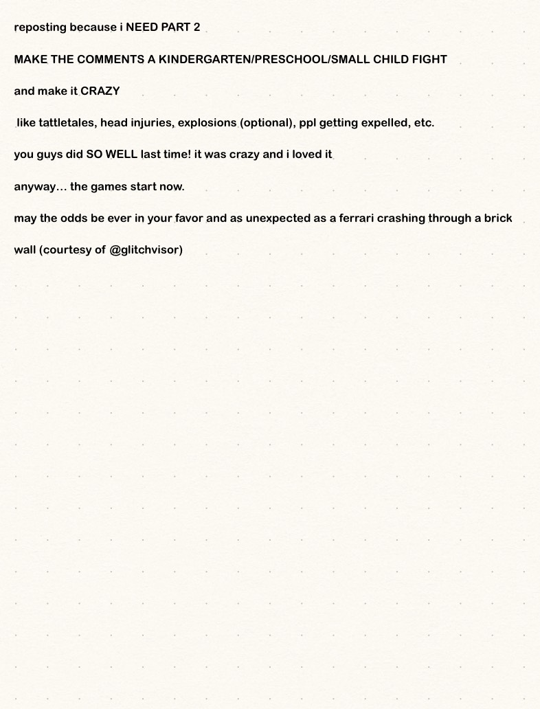 MAKE THE COMMENTS LOOK LIKE A KINDERGARTEN FIGHT!!! - Notability Gallery