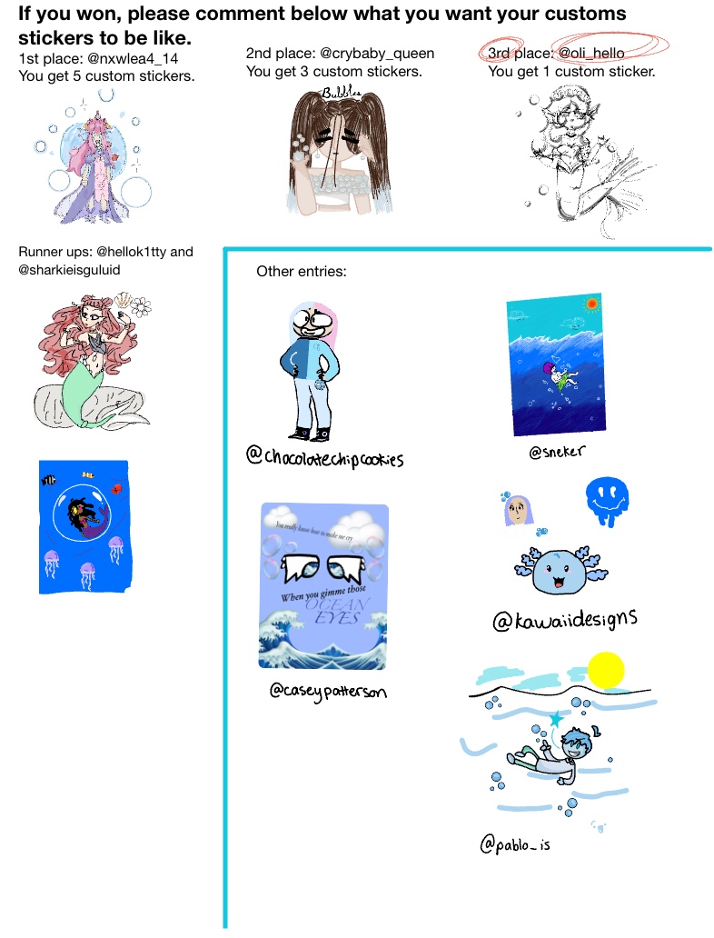 Contest Winners! - Notability Gallery
