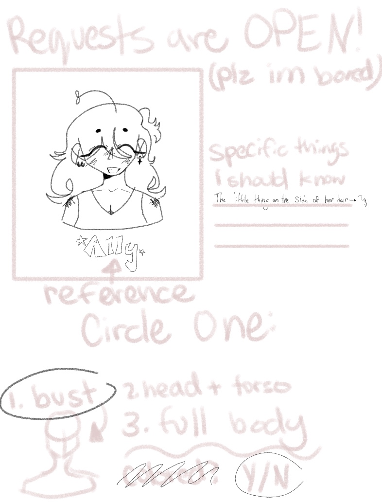 REQUESTS ARE OPEN! ^^ (closed For A Bit) - Notability Gallery