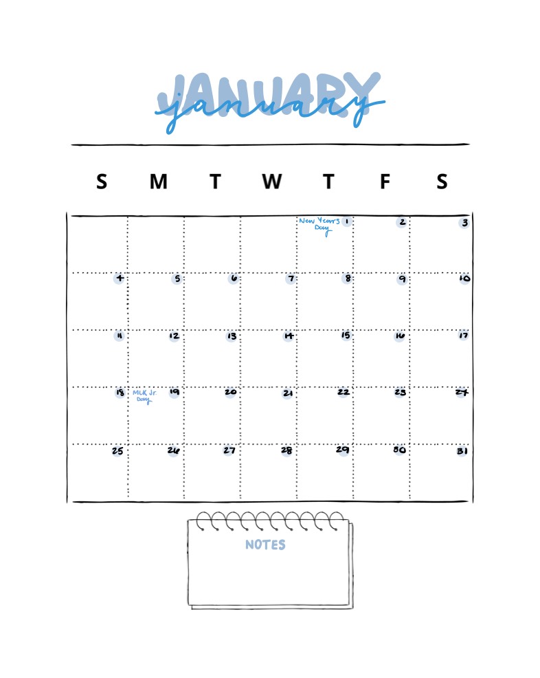 2026 Monthly - Notability Gallery