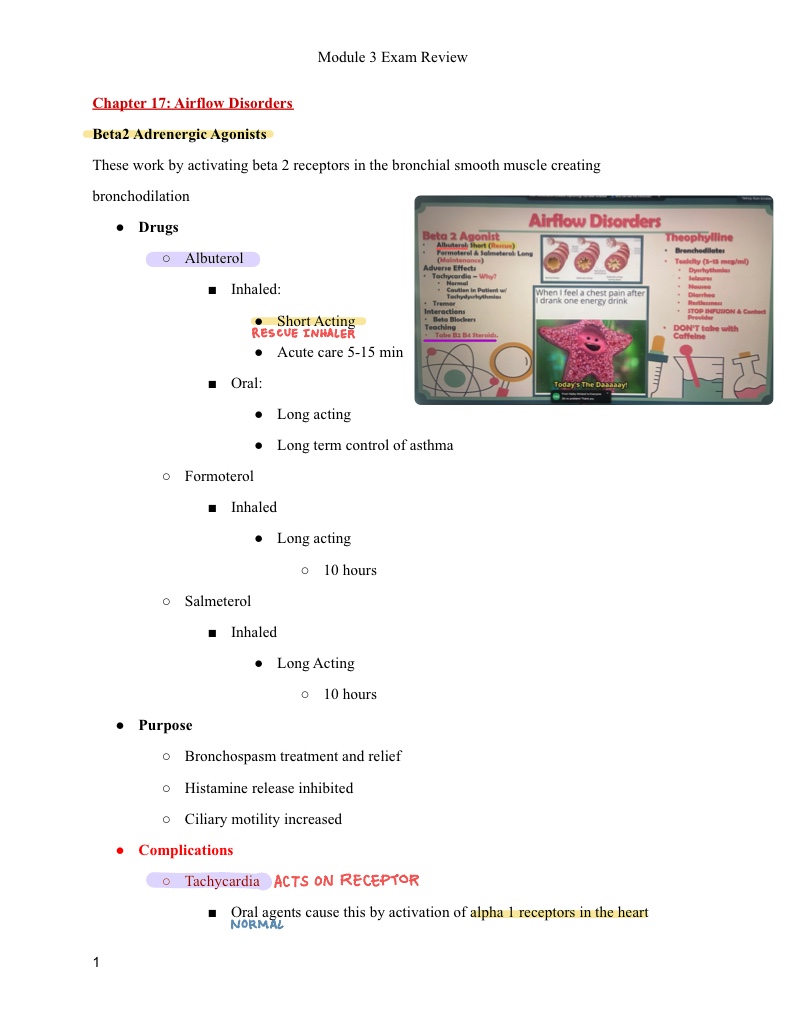 PHARM Exam 3 Review - Notability Gallery
