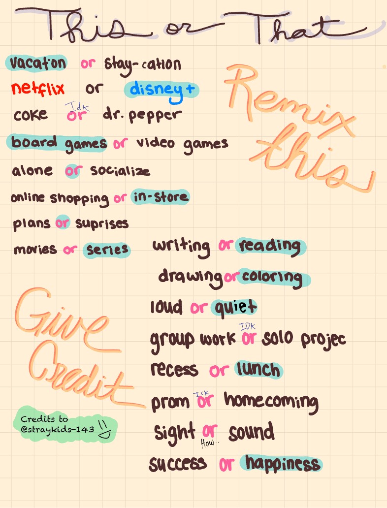 this Or That (2) - Notability Gallery