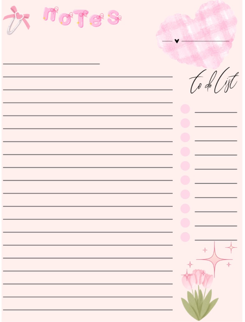 To Do List Pink - Notability Gallery