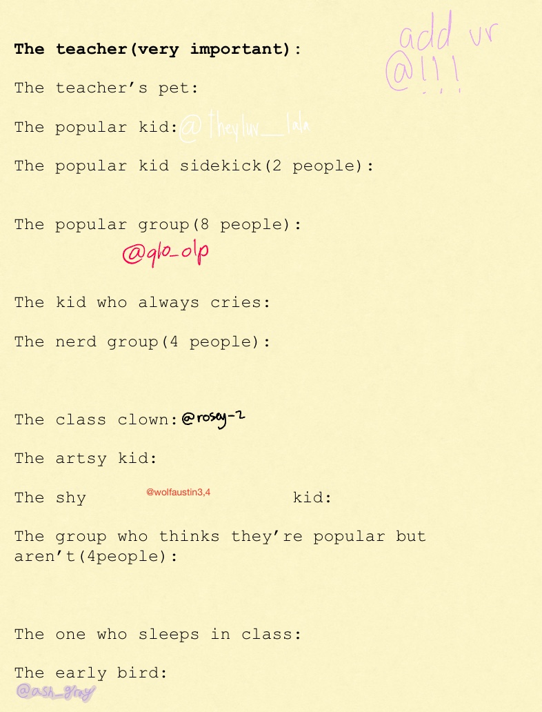 JOIN THE CLASS👹👹👹 - Notability Gallery