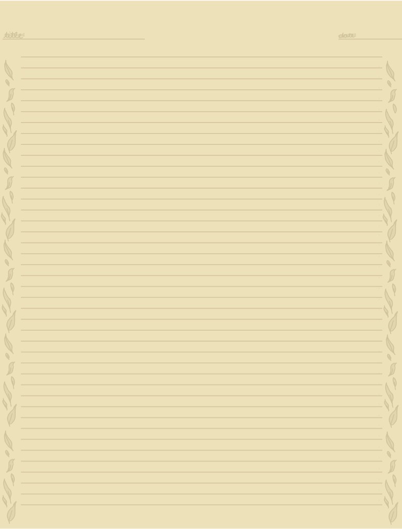 Note Template – Soft Yellow - Notability Gallery