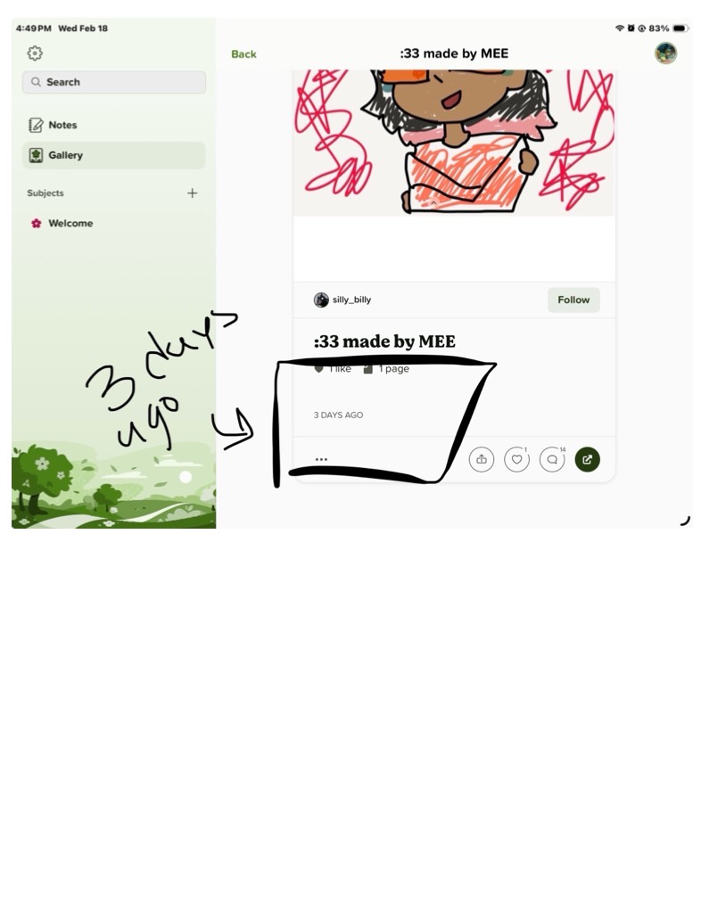 Look 👀 - Notability Gallery