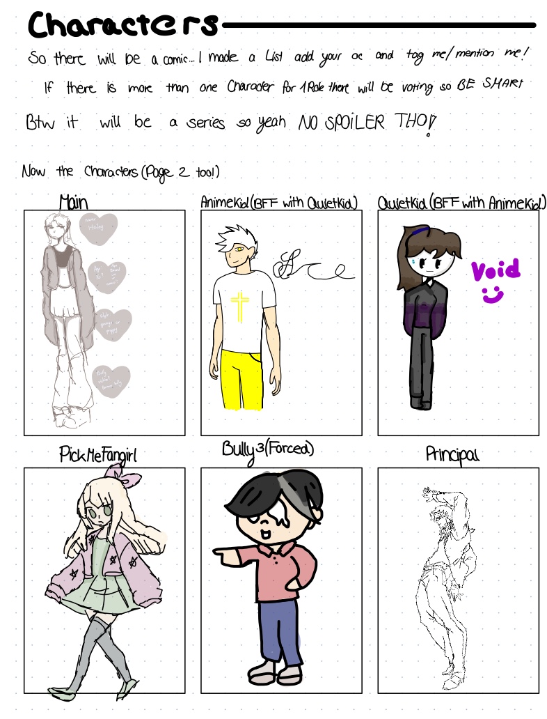 Characters - Notability Gallery