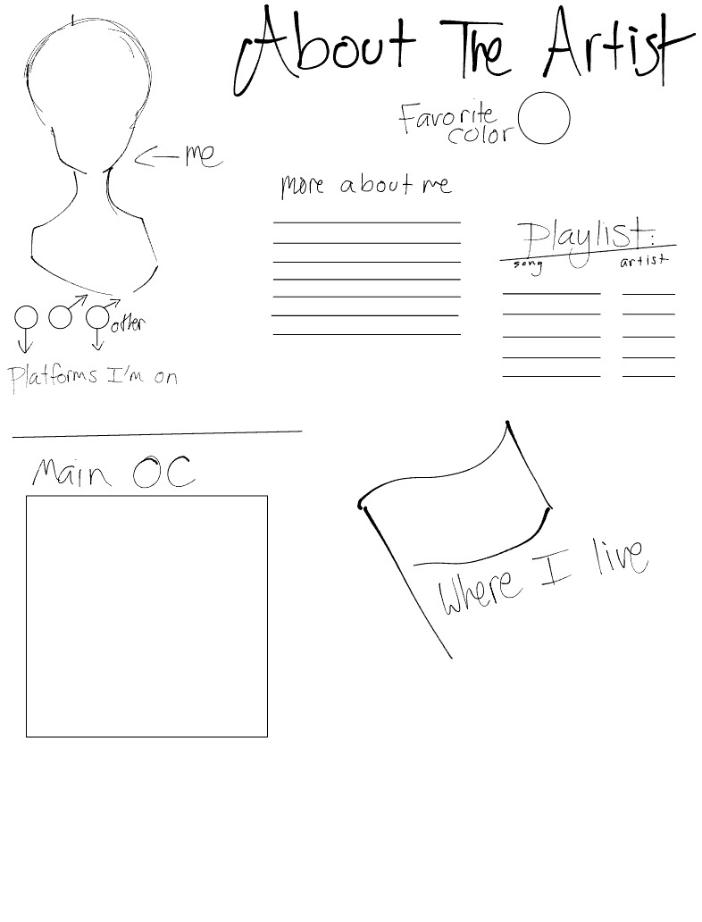 About The Artist Template - Notability Gallery