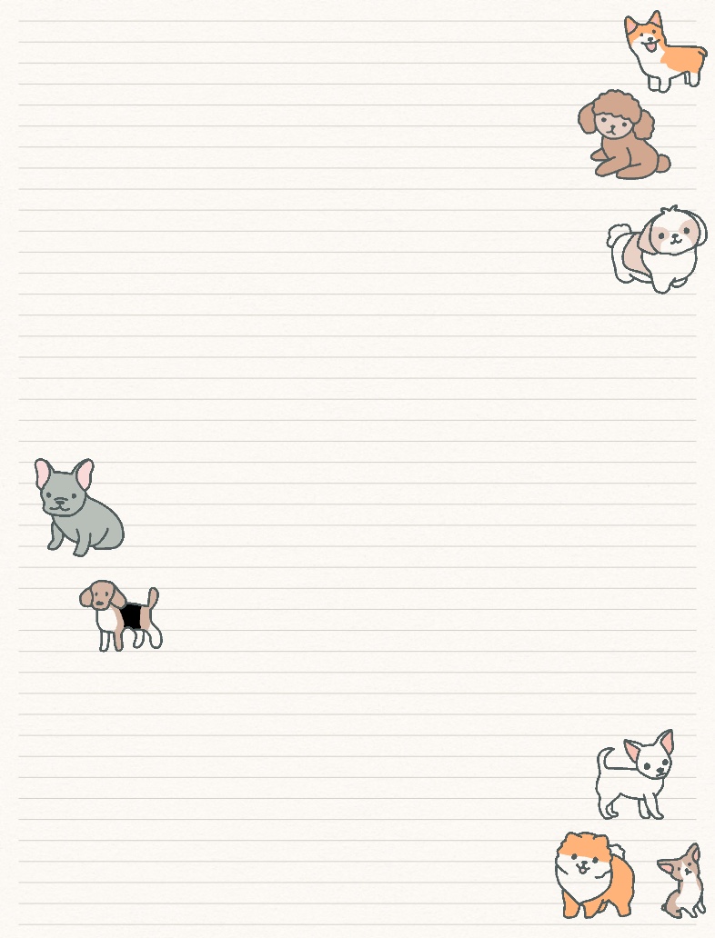 Dog Lined Notes - Notability Gallery