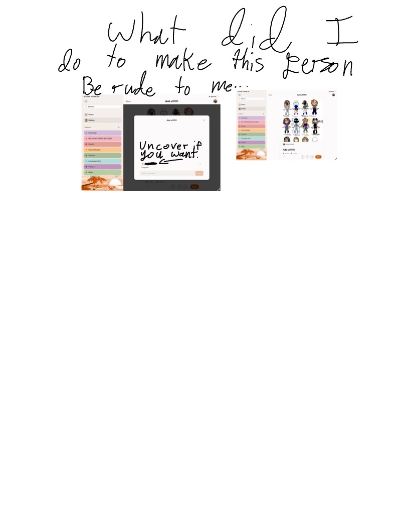 What Did I Do? - Notability Gallery