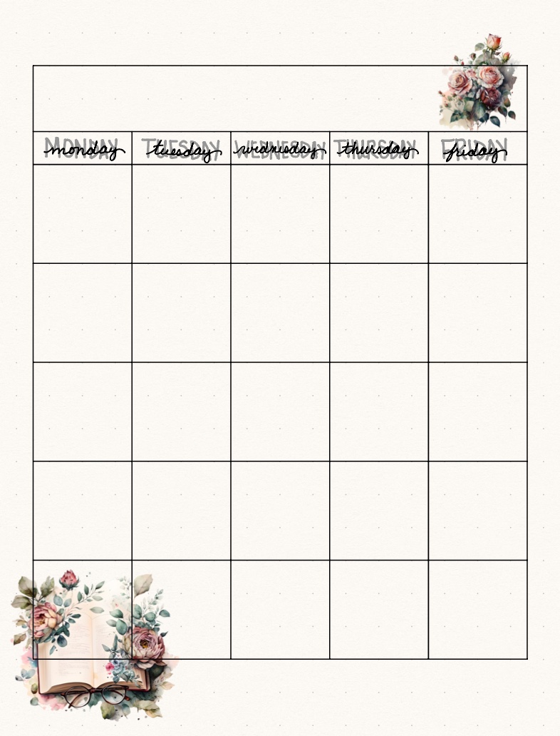 Lesson Planner Flowers - Notability Gallery