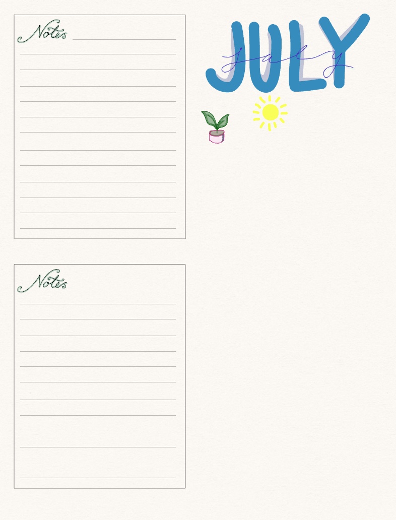 Notes And Stickers - Notability Gallery
